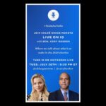 Chloë Grace Moretz Instagram - Can’t wait to do this again!! #July28th with @corybooker and I! At 6:30pm eastern so 3:30pm pacific time on my Instagram live ! Where we get to talk all things in the upcoming election !