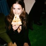 Chloe East Instagram - Just here for the 🍕 @wmag @myleshendrik