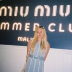 Chloe East Instagram - A really fabulous time @miumiu #miumiu #miumiuclub