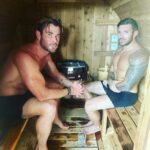 Chris Hemsworth Instagram – No better way to finish a workout. Combining a sauna with an ice bath is an effective way to improve circulation, reduce inflammation, speed up muscle recovery and elevate your mood. The heat from the sauna causes blood vessels to dilate, which improves blood flow and reduces inflammation. 
The cold from the ice bath causes blood vessels to constrict, which improves circulation and reduces muscle soreness. This contrast between hot and cold temperatures helps to improve overall recovery and reduce the risk of injury @centrfit @zocobodypro @odin_icebaths