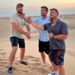 Chris Hemsworth Instagram – A few snaps from an epic family trip to #abudhabi @lukemun @hemsworthluke @liamhemsworth @visitabudhabi