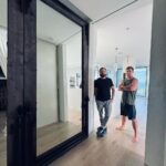 Chris Hemsworth Instagram - Here’s a few pieces of furniture my mate designed that I’d like to share, hand made and all constructed from recycled raw materials, your a wizard @leebrennandesign https://leebrennandesign.com/pages/furniture