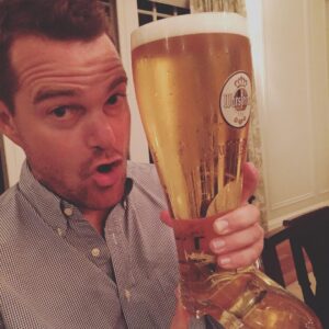 Chris O'Donnell Instagram - Oktoberfest on island in Maine!  Thanks @blueashfarm best dinner ever. #shoottheboot.