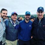 Chris O'Donnell Instagram - Manning, Rodgers, Smith and O'Donnell, Mt. Rushmore of football? #attpebblebeachproam