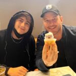 Chris Pratt Instagram - When you get courtside Lakers seats, (not to brag) they offer an exclusive, VIP buffet bar and restaurant with free drinks, delicious Tomahawk chops, cupcakes, and even America’s tastiest snack, the Timothée Chalamet. You know what? I get it.