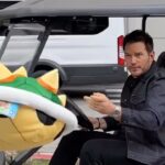 Chris Pratt Instagram - Actual footage of me pulling up to the theater because The Super Mario Movie is Now Playing!!! Wahooooo 🌈🎮🍄 #SuperMarioMovie