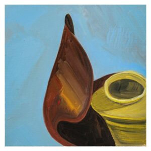 Chrissie Hynde Instagram - We’re pleased to reveal that five of Chrissie’s original paintings are now for sale on ArtNet through @particularideas 

Check out the link in bio to enquire and get your hands on one!
 
Works available:
February Yellow, 2019
Friday Pandemic Shape, 2020
Waiting for Lesley Heather Pot, 2020
Psychedelic Sunday June Lilies, 2020
Hot Hot August Morning, 2020
 
-CHHQ