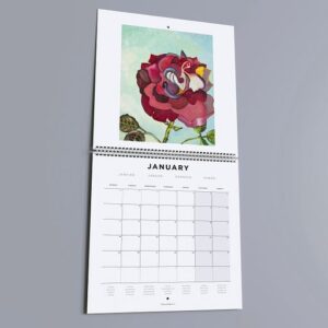 Chrissie Hynde Instagram - Exclusive! An official 2021 wall calendar featuring Chrissie’s paintings can now be preordered at chrissiehyndeshop.com

The wire bound calendar is 12 x 12 inch, with a silk finish on interior and exterior

-CHHQ