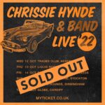 Chrissie Hynde Instagram - We’re very pleased to say that Chrissie’s upcoming tour is now sold out See you down the front! -CHHQ