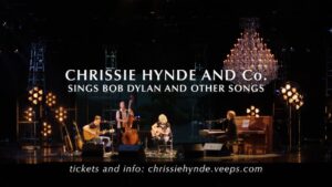Chrissie Hynde Instagram - Get your tickets for the vey special exclusive live stream ‘Chrissie Hynde & Co. Sing Bob Dylan (and Other Songs)’- taking place this Sunday from the Royal Opera House in London!

Tickets available now via the link in the bio.

@livenation @veeps
