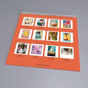Chrissie Hynde Instagram - We’re pleased to reveal the official 2022 wall calendar featuring a selection of Chrissie's paintings is now available to pre-order through chrissiehynde.art/other-products. The wirebound calendar is 12 x 12 inches, with a silk finish on interior and exterior

Grab yours now to guarantee delivery before Christmas!

- CHHQ