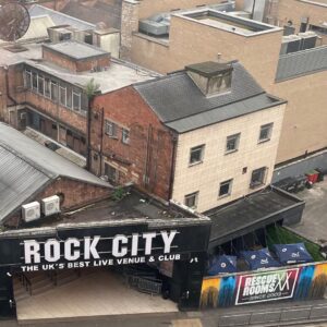 Chrissie Hynde Instagram - Nottingham.
We played THE RESCUE ROOMS last night and it was everything a band can ask for. 
Clubs are best for rock bands, always were and still are. Clubs like THE RESCUE ROOMS (and next door’s ROCK CITY) reaffirm everything we love about what we do and why we do it. 
This is home for us. 
XCH
