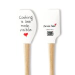 Chrissie Swan Instagram - I have your Christmas stocking fillers sorted my friends! And the best thing is - 100% of the proceeds go to families who need it more than ever. Pop into @minimax_aus and pick up this spatula (swipe for this sentimental baby designed by me!) for just $19.95 and every cent goes to the bona fide angels at @foodbankvictoria … EVERY SINGLE CENT! We’re aiming to put 250,000 meals on the table this Christmas. Just one spatula sale = 25 meals! Let’s do this. ❤️ (Link bio for online purchase if you can’t get into a Minimax!) #giveback #makeadifference #togetherwecan
