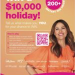 Chrissie Swan Instagram - Competition time, friends! I was just saying to my mate on the weekend that it already feels like the end of year madness and it’s ONLY MARCH … WHAT?!? Imagine taking off on a $10,000 holiday on Priceline and Luxury Escapes 💅🏼 Super easy to enter and someone’s gotta win it - might as well be YOU! There’s also 200+ instant win prizes. Fun. Follow the directions in the image to enter. Comp closes April 12. Good luck and happy trails! ❤️