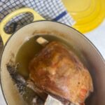 Chrissie Swan Instagram - I bang on about my homemade lamb shoulder souvlakis enough for it to warrant a space on this damned grid. I finally paid attention to what I actually *do* with this and you can not mess it up. I put this in the oven yesterday at 8.30am before I went to work and by the time I came home around 5ish the house smelled like roast lamb shoulder lovin’. I don’t know about slow cookers though - I’m an oven/cast iron pot gal. Also this freezes great. Sometimes I do two at once in 2 pots so I have a whole one ready to go - I just reheat the frozen one (once defrosted) in a hot fry pan. I shred it first so it’s good to go. Feeds a lot and you’ll eat whatever is there, trust me. HERE’S THE DRILL: 1. Buy about a 2kg lamb shoulder bone-in from the butcher or supermarket. Both are great. 2. Put it in a cast iron pot with a lid with 2 cups of water, sprigs of rosemary and a whole bulb of garlic with the tip cut off. Whack the top in too. It doesn’t matter when it’s cooking for so long. 3. Put it in the oven on 120 degrees for 8 hours or so. Time totally flexible. But minimum 8 hours. Can go longer. 4. Pull the bones out (they’ll come out easily and clean) then drain off most of the liquid around it. 5. Have at it with 2 forks and shred the hell out of it. Pop the roasted garlic cloves out of their little paper clothes and strip what’s left of the rosemary - mix it all in. 6. Add salt and fresh lemon juice. OTHER BITS AND BOBS: Natural yoghurt with loads of garlic (that’s the tzatziki bit) Finely chopped Lebanese cucumber, tomato, lettuce and red onion. Flatbreads (I like the ones from Coles in the fancy bakery section but any pita or wrap will do - they’ve gotta be flexible though cos you’re wrapping these babies). WHAT TO DO NEXT: Warm your flatbread - I do it on the open flame of my cooker (thanks for the tip all those years ago @elizabethwilmott ) but microwave works ok too! Spread tzatziki, pile on salad stuff and juicy lamb. Roll into a souvlaki. Scoff.