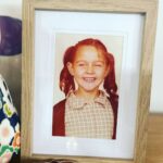 Chrissie Swan Instagram - I have been truly touched and overwhelmed by the reaction to the chat I had on my favourite podcast @theimperfectspodcast Thank you for your vulnerable feedback from your own lives and words of encouragement to me. I was really nervous to do the podcast as I never do them (I’m always afraid of my words getting twisted out of context and running away into something I didn’t intend because I have important people in my life who I am fierce about protecting) but sitting down with @ryansheltonography @hughvancuylenburg and @joshvancuylenburg felt very safe and fun. Anyway - here’s the pic of me at 5 that I look at every day to remind me that all the imperfect stuff about me is where the magic is. I still can’t keep my eyes open in pics and my hair (and life) is often lopsided 😂❤️