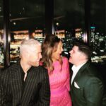Chrissie Swan Instagram - I just LOVE this photo, taken at last night’s Christmas party, of the tiny but OH SO MIGHTY team that puts together @thechrissieswanshow every weekday on Nova. It has been the most fun of years. And we just welcomed Tom to the team and I feel like he completes our family. Jack and I are one and done 👦 😂 PS - We are LIVE and on air right up until Dec 15. Check in with you on Monday, bebes! @jackcharles @_tommalicious_