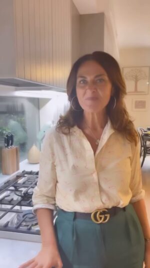 Chrissie Swan Instagram - So here it is. Felafel!
Yes - this is a lot of felafel. Makes over 75 portions - I freeze the mix in 3 batches and cook fresh from defrosted. And it’s messy so I always make heaps at a time to avoid multiple cleanups! 
(Serve in a warmed pita with lettuce, tomato, cucumber, tahini, hummus, tzatziki, tabouli etc) 
Good luck! 
I make a batch with chickpeas + a sep batch with fava beans. 
👗 @daughtersofindia 
WHAT YOU’LL NEED:
5 cups chickpeas or SPLIT fava beans
4 cups parsley (I like curly!)
3 cups coriander

30 cloves garlic (15 tablespoons minced - I use the stuff from the tub - couldn’t be bothered peeling and crushing that much garlic) 

White pepper 2 teaspoons 
Coriander 4 tablespoons
Cumin 5 tablespoons
Salt flakes two teaspoon
Cayenne pepper 2 teaspoons
2 brown onions
Rice bran oil to fry

WHAT YOU’LL DO:
DAY 1.
Put your chickpeas/fava beans in a big bowl with heaps of water over it for 24 hours in the fridge - they will double in size. Do not use tinned! This step is a non-negotiable. Don’t be tempted! They become hommus! Don’t!

DAY 2.
Drain chickpeas/fava beans well and rinse.
Divide into batches (a bit of garlic, some of the herbs, some of the onion etc) and get through each batch in your food processor until the mixture lumps together well when you try to make a ball. It is hard to over process it, easy to under process it! 

When you’ve done one lot, transfer it to a bigger bowl and keep adding to it until it’s all done.

Mix through well with your hands until it’s universally green and lovely. 

Divide into 2 big ziplock bags to freeze for later. Put a third in a container to put in the fridge for tomorrow’s dinner.

DAY 3.
Get felafel out of the fridge and mix through half a teaspoon of bicarb soda with your hands.

Heat a frypan with a good amount of rice bran oil (or similar - not olive oil though!) and make little balls - not rolling - just form them in your palm and shape with your fingers. 

I turn the heat down to medium/low. 

Keep doing this until you have a pan of bubbling felafel. Flip over with a big spoon and do the other side.
When nice and brown and crispy transfer onto paper towel.

Keep going until there’s no more felafel!

SCOFF!
