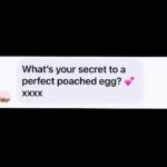 Chrissie Swan Instagram - It’s coming! My professional phone holder/video taker has had Covid but she’s back! Never-fail Poachies this Friday bebes! 🍳 🥰