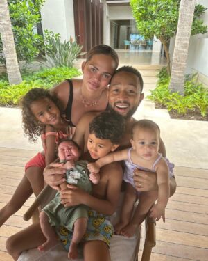 Chrissy Teigen Instagram - legos on vacation with my giant family! a dream
