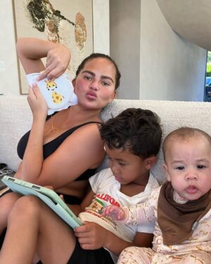 Chrissy Teigen Instagram - too tired for caption