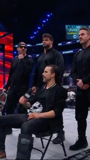 Christopher Lindsey Instagram - @adamcolepro is explaining his shocking betrayal! Watch #AEWDynamite LIVE on TBS!