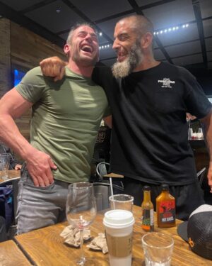 Christopher Lindsey Instagram - 2/3 of the flying brewskis, a series of events. #tbt #flyingbrewskis #jaybriscoe @m.briscoesr