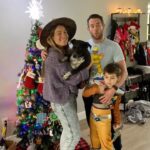 Christopher Lindsey Instagram - Extremely grateful for this day. Merry Christmas to all! #Stronghold #family #merrychristmas #love #dadlife @marinashafir #luckyguy