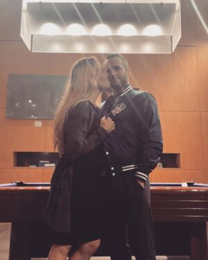 Christopher Lindsey Instagram - You are my favorite. I’m so lucky to have you in my life and thank you for loving me! Happy anniversary beautiful @marinashafir! ❤️ #Stronghold #HappyAnniversary #luckyguy