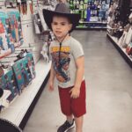 Christopher Lindsey Instagram - My man went from #Sadcowboytroy to #happycowboytroy to defender of the universe. #Troytuesdays #Stronghold #family #dadlife #love @marinashafir