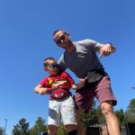 Christopher Lindsey Instagram - I am so lucky to be your father and grateful to have these times with you! I love you #Troyboy aka #Spiderboytroy #moldovianmaniac #SnacksJr #stronghold #family #love #dadlife @marinashafir