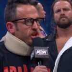 Christopher Lindsey Instagram - @roderickstrong still believes that AEW World Champion & @ringofhonor World Tag Team Champion @the_mjf is The Devil! #AEWDynamite