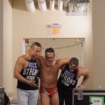 Christopher Lindsey Instagram - EXCLUSIVE: Following his match with #HangmanAdamPage, #TheKingdom’s @therealmichaelbennett & @thematttaven try to motivate a despondent @roderickstrong.