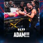 Christopher Lindsey Instagram - @roderickstrong had a message for @adamcolepro after his match with @samoajoe on #AEWDynamite! #Adam #TheKingdom @therealmichaelbennett @thematttaven