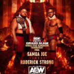 Christopher Lindsey Instagram - Two ROH legends square off! #ROH World TV Champion @samoajoe takes on @roderickstrong in the FINALS of the #AEW Grand Slam World Title Eliminator Tournament TOMORROW NIGHT on #AEWDynamite! Don’t miss Wednesday Night #AEWDynamite at 8pm ET/ 7pm CT LIVE on @TBSNetwork!