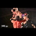 Christopher Lindsey Instagram - The Revolver Debut of Roderick Strong met, exceeded, then demolished expectations @roderickstrong vs @speedballbailey 7.1.23 🗓️ Clive, IA📍 Horizon Events Center 📌 #CageOfHorrors 😱 @pwrevolver x #TussleMania 📽️ Watch the @fitetv + replay: fite.tv/watch/wr-cage-… Clive, Iowa
