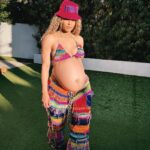 Ciara Instagram - 2 Days before sweet Princess Amora arrived, got my last belly selfie in!:) So many things I reflected on and am looking forward to! Creating life is truly a blessing! I’m Grateful for this time 🫶🏽 Raising all my little ones together. So far it’s going good! 4! I get to have my Coca-Cola freely Iykyk! @TenToOneRum shots soon! 🤘🏽 I can breathe again!  Still moving like granny though 😂 How We Roll is officially Top 5 at Urban!! Having work to do while pregnant was so inspiring! No greater feeling than doing it independently and reaching cool milestones like that! God is Good! Keep your faith in Him and all things are possible! 💪🏽👊🏽❤️
