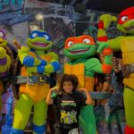 Ciara Instagram - Nothing sweeter than seeing the babies hang out with the real Ninja Turtles and being taken to the movies by them! Wins obsessed with them! Truly a special day!🫶🏽