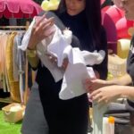 Ciara Instagram - Such a special day at the @Baby2Baby Mother’s Day Celebration Presented by @thedaveapp where we provided so many amazing mamas with diapers, formula, clothing and beautiful gifts! I’m so honored to be a Baby2Baby Angel and proud of the organization’s work to support mothers and children this Mother’s Day and all year long. #MothersDay 🫶🏽🌸 The Maybourne Beverly Hills