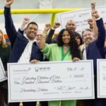 Ciara Instagram - We are forever grateful for the opportunity to impact our youth! $1 Million donated to our Denver, Colorado Community with our @whynotyoufdn & @commonspirithealth! Today, we celebrated 10 deserving organizations which will each receive $100,000 to support their remarkable work in health equity, education, food security, social justice, and support for children and youth. We at our @whynotyoufdn are grateful for our partnership to help make real change in Colorado! 🏔️🙏🏾🙌🏾
