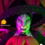 Cig Neutron Instagram - #goddessmeowmeow #halloween #sfxmakeup by @cigneutron for @bizarroaugogo