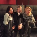 Claire Danes Instagram – Leather laaaaaadies 💋, @amylandecker @juliacchan! #webetrippling #sundance2018