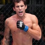 Claudio Puelles Instagram - Claudio Puelles has 3️⃣ kneebar submissions in 6️⃣ UFC fights 🤯 #UFCVegas52