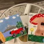 Colin Ford Instagram - Date Night Idea 💡 Switch paintings every 10 minutes #datenight #couples #date