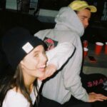 Connar Franklin Instagram - 1. our first married nye 2024 2. our first timing hanging nye weekend 2017 3 & 4. our first new years kiss 5. our last nye getting engaged my favorite holiday since 2017 bc i get to do another year with you. ily @aaroncarpenter ❤️