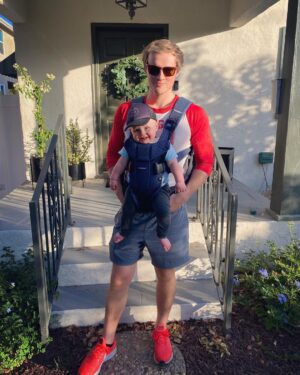 Connor Weil Instagram - Golden hour with my golden boy. 

📸:Mommy