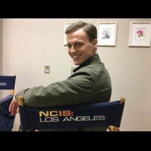 Connor Weil Instagram - #latethrowback to the set of @ncisla when I almost died and @chrisodonnell and @llcoolj saved my life 
Almost RIP to Naval Lieutenant Warren Miller
@cbstv 
@stewarttalentlosangeles 
@michaelabramsgroup