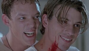 Connor Weil Instagram - Friends through it all.
@mad_enlove 
@matthewlillard 
@skeetulrich 
@drewbarrymore @thedrewbarrymoreshow 
#drewsmovienite

Scream on @mtv shots by the incomparable @bpdannelly - star director