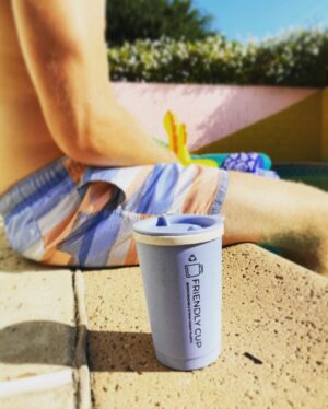 Connor Weil Instagram - Anytime of year. Any weather. Hot or cold @thefriendlycup is the go-to eco friendly travel mug.
Made with Wheat straw so it’s 100% biodegradable. 
Clean the earth and coffee on. 
#thefriendlycup #partnersincoffee

www.friendlycup.org
