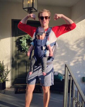 Connor Weil Instagram - Golden hour with my golden boy. 

📸:Mommy